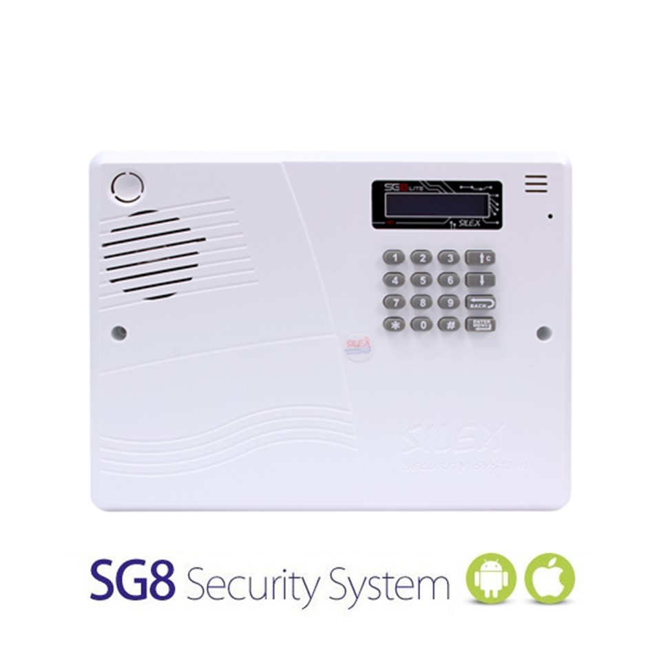 پنل دزدگیر سیمکارتی سایلکس SG8 lite | ۵ زون امنیتی و کنترل اپلیکیشن